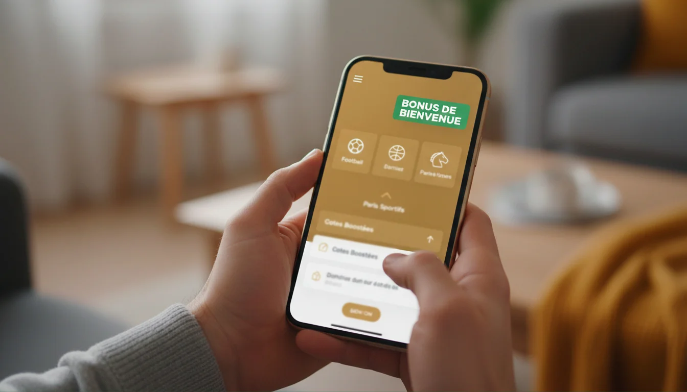 Bonus de bienvenue pour les paris sportifs en France