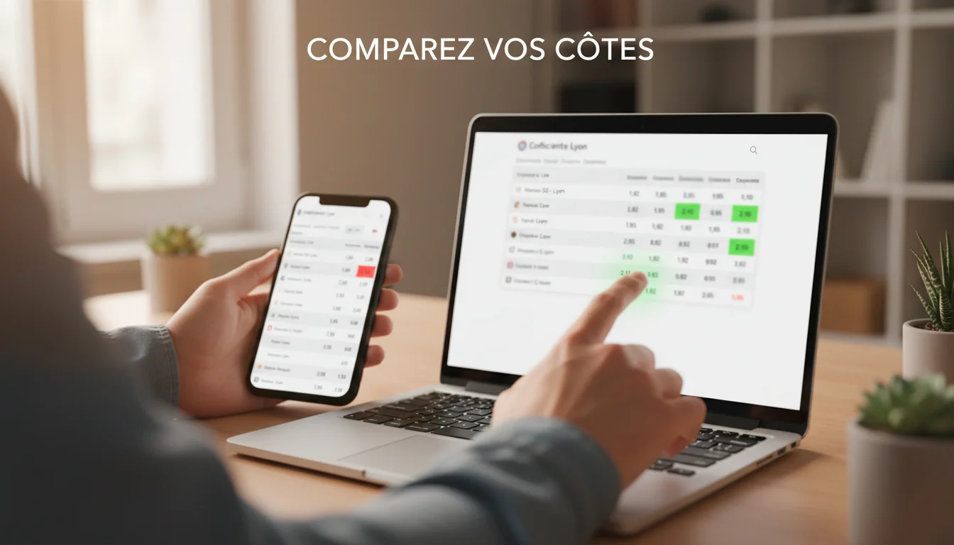 Comparateur de cotes pour paris sportifs