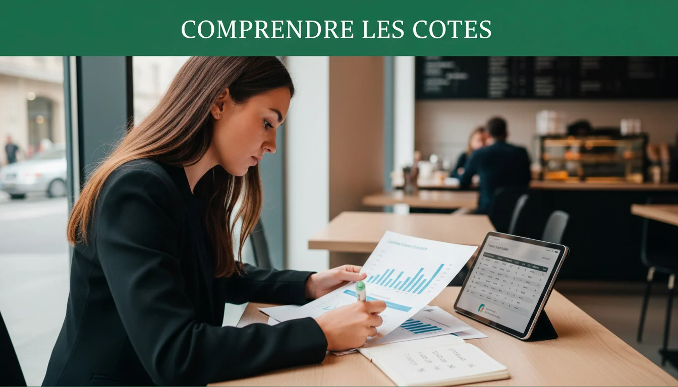 Comprendre les cotes paris sportifs : calcul de probabilité et marge bookmaker