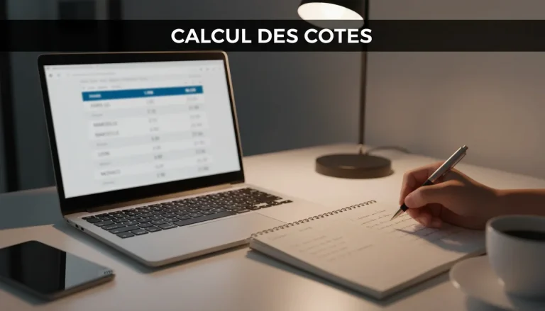 Tableau de cotes de paris sportifs avec différents formats affichés