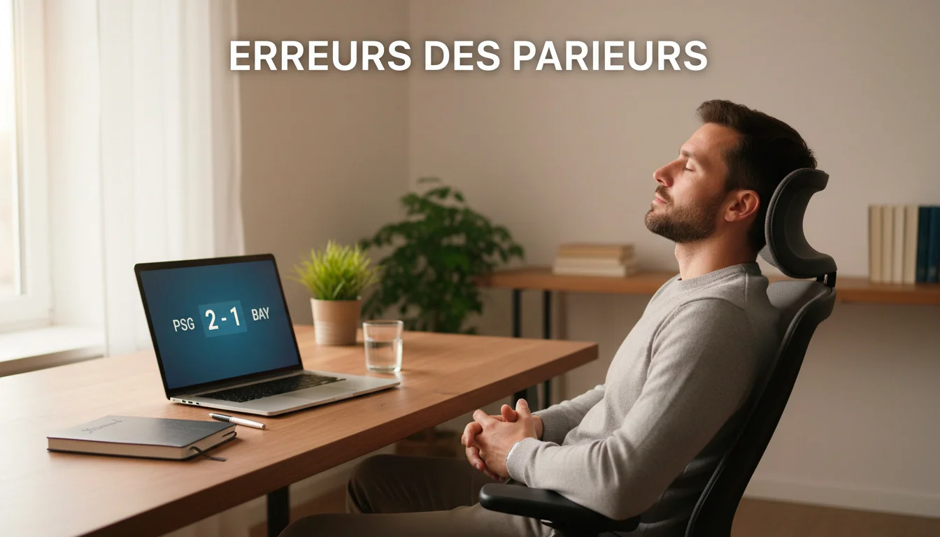 Erreurs courantes des parieurs sportifs : biais émotionnels et discipline