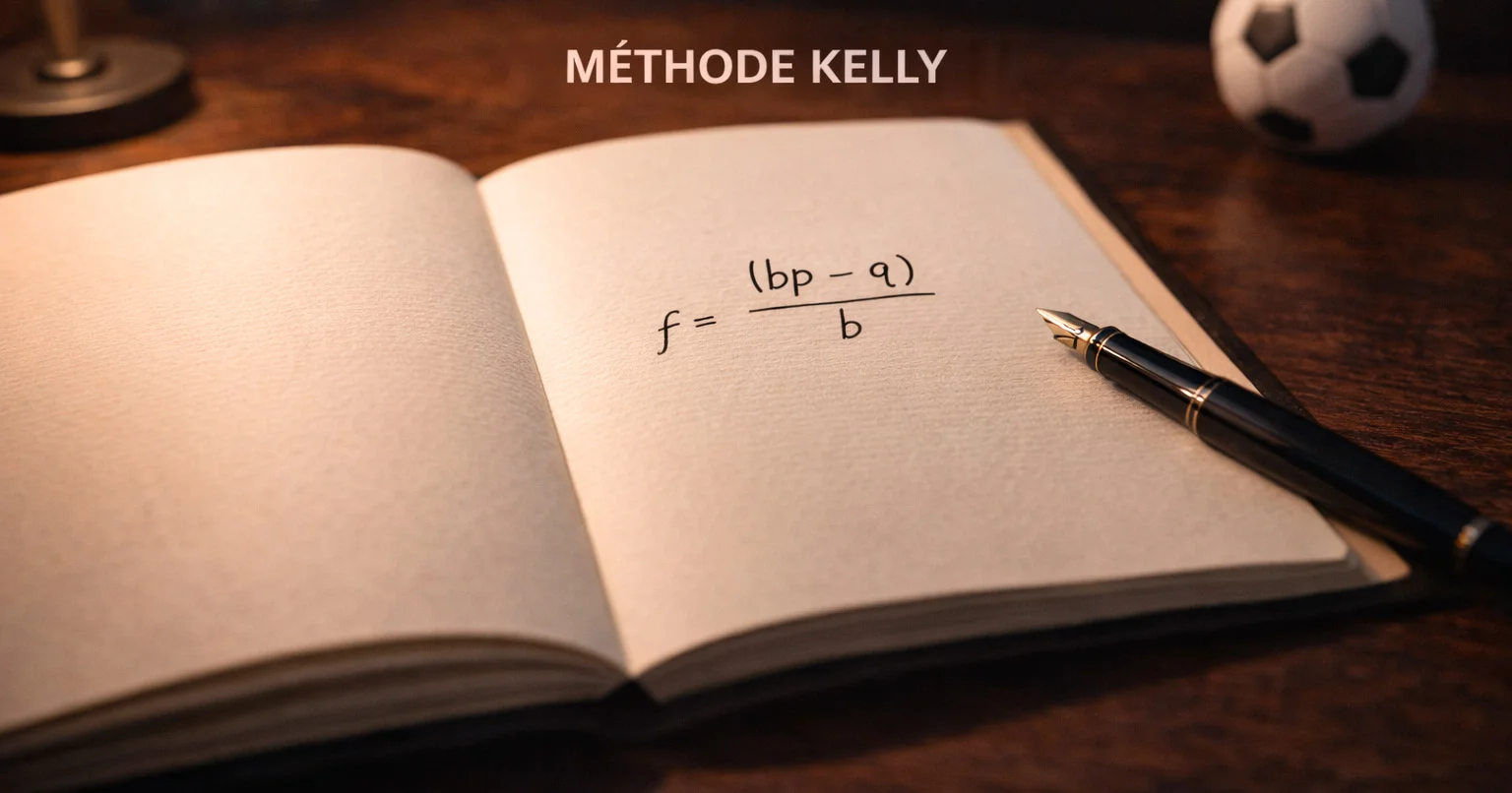 Formule de Kelly pour optimiser les mises aux paris sportifs