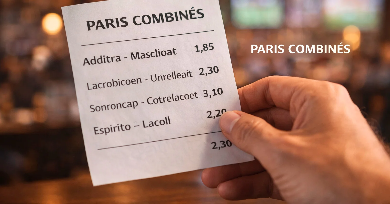 Ticket de paris combiné avec plusieurs sélections sportives