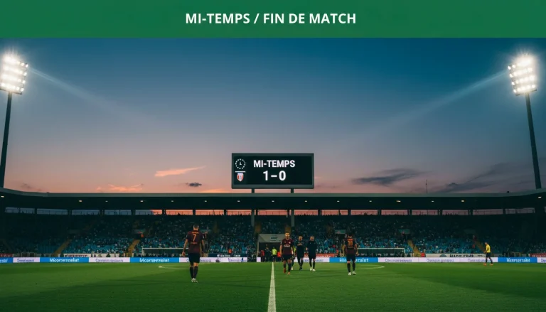 Paris mi-temps fin de match HT/FT football