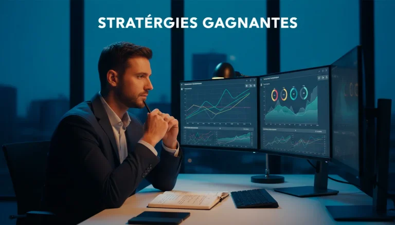 Analyste comparant les cotes sur plusieurs écrans pour identifier un value bet